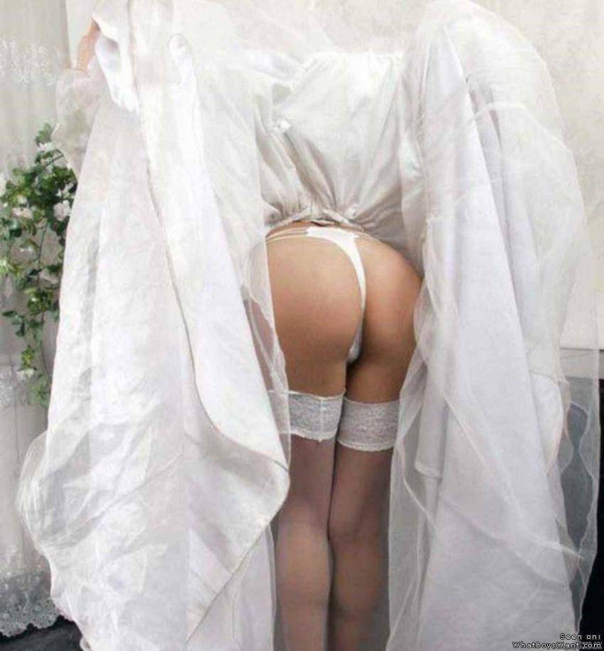 Голые прелести невест на фото