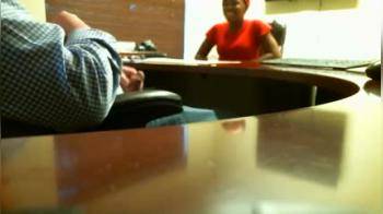 video of ebony handjob during job interview real