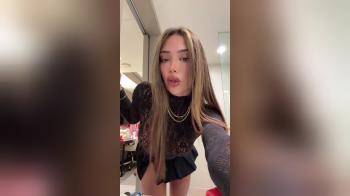 video of lace top short skirt