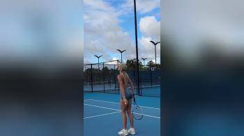 video of hot ass playing tennis