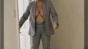 video of In a Suit and my Latina Tits