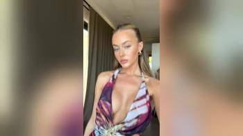 video of big tits flowing dress