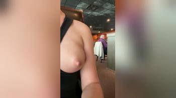 video of tits out in diner