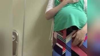 video of pregnant wife getting herself off