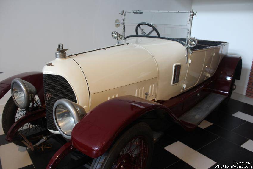 Antique Vehicles 1919 Spyker C1 Torpedo Touring