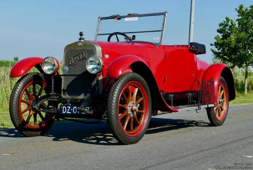 Antique Vehicles 1921 Ansaldo Tipo 4A Spider