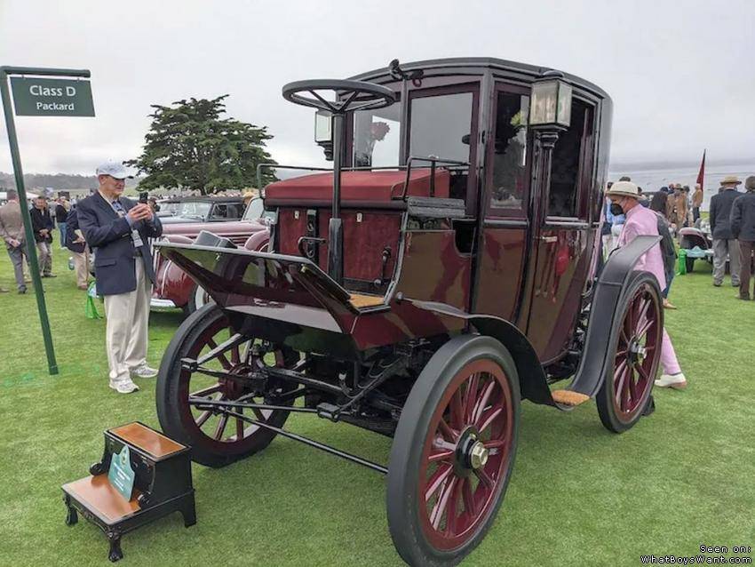 Antique Vehicles 1905 Columbia Electric Mark XXXV Brougha