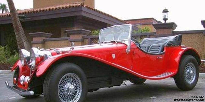 Antique Vehicles Squire SS 100 Roadster Replica