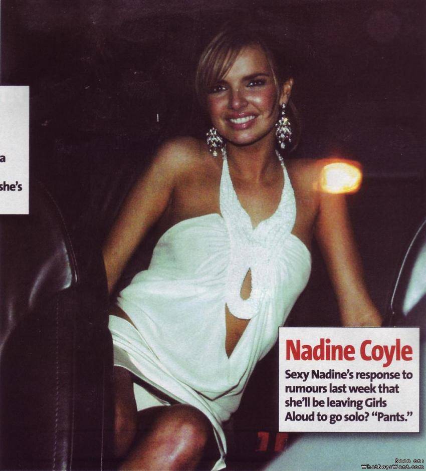 Nadine Coyle (Irish one from Girls Aloud) upskirt section : Babes > Non-Nude  Public Babes - WhatBoysWant