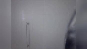 video of Girl showing her ass and tits under the shower