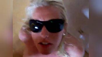 video of sunglasses facial