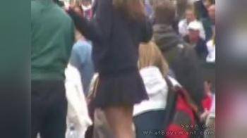 video of Wimbledon 2004 - skirt spy