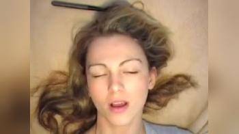 video of stunning O face orgasm