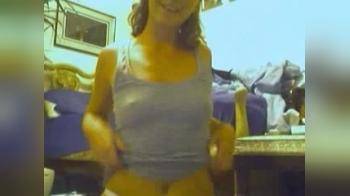 video of Cute girl takes her panties off 