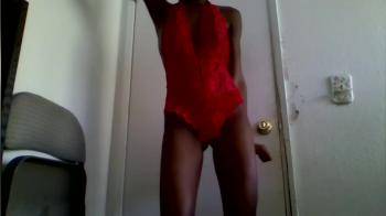 video of Black beauty dancing and stripping