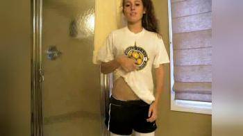 video of webcam girl strips naked