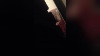 video of window peep couple fingering her