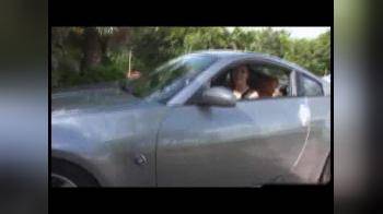 video of Brunette Ashley caught stealing a hot car