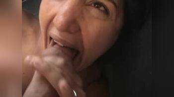 video of She loves the cum in her mouth