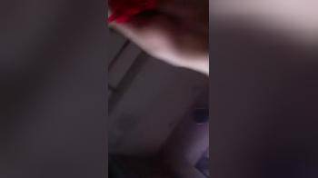 video of Hanging from the ceiling blowjob naked
