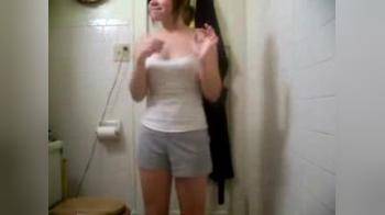 video of cute 18y strips for her new bf