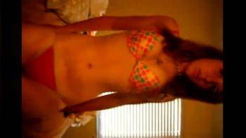 video of College stripper shows her goods in her dorm
