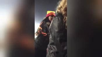 video of flashing ecuador supporter flashing her tits