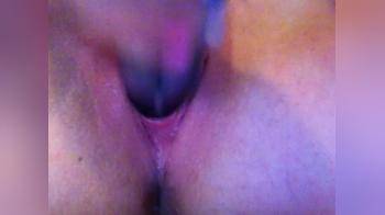 video of Dildo Orgasm wet pussy play