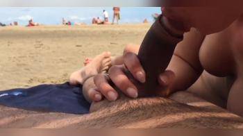 video of Dutch Public Blowjob on the beach