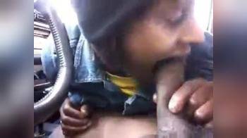 video of Black bj in car