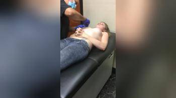video of Girl getting her nipples pierced