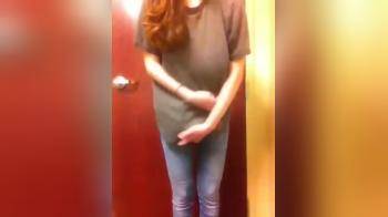 video of Cute girl flashing her tits and ass