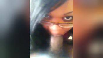 video of Ebony sucks big dick