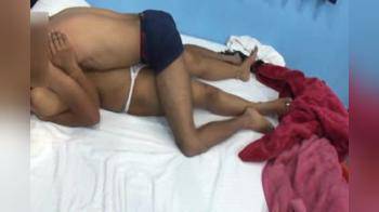 video of Indian couple  threesome