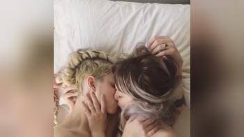 video of Lesbian kiss