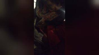 video of Black girl BJ at subway station