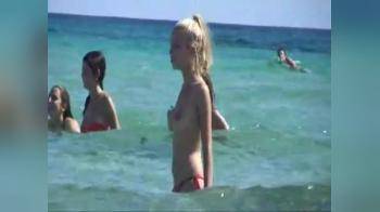 video of Voyeur Beach Great Tits