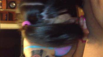 video of Pigtail Girl Sucking Cock Until Cum In Mouth