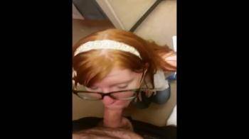 video of Ginger cocksucker