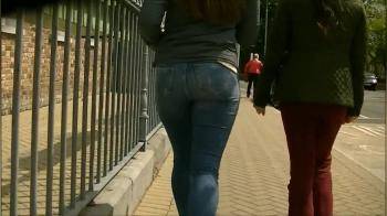 video of candid teen ass in tight jean