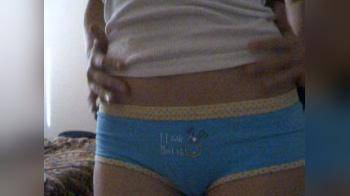video of Teasing with her tight body in her panties