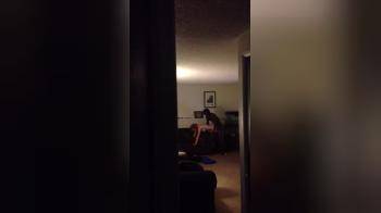 video of Cheating wife filmed secretly in the living room