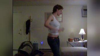 video of Short hair wife dancing