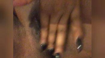 video of amazing ebony girl bate close up