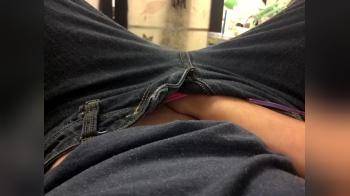 video of POV while her hand is down her pants