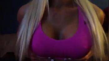 video of webcam babe flashing Incredible Tits 