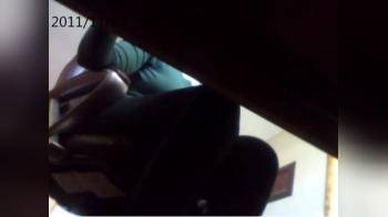 video of Hidden cam under desk  Spying on wife
