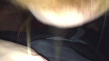 video of Ginger sucks black dick