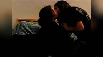 video of Virgin Lesbians kissing for the first time
