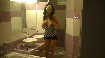 video of Sexy Masked French Wife